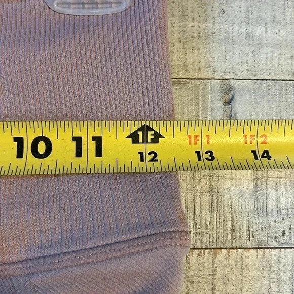 AVOCADO Women’s LEGGINGS SM LIGHT LAVENDER HIGH RISE ankle workout Yoga athletic - Picture 3 of 6